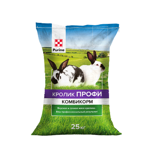 Комбикорм Purina® для кроликов Универсальный ПРОФИ от 0-90 дней, 25 кг