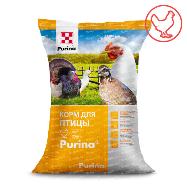 БВМК Purina® 25 % для бройлеров Универсальный от 0-60 дней (все фазы), 25 кг