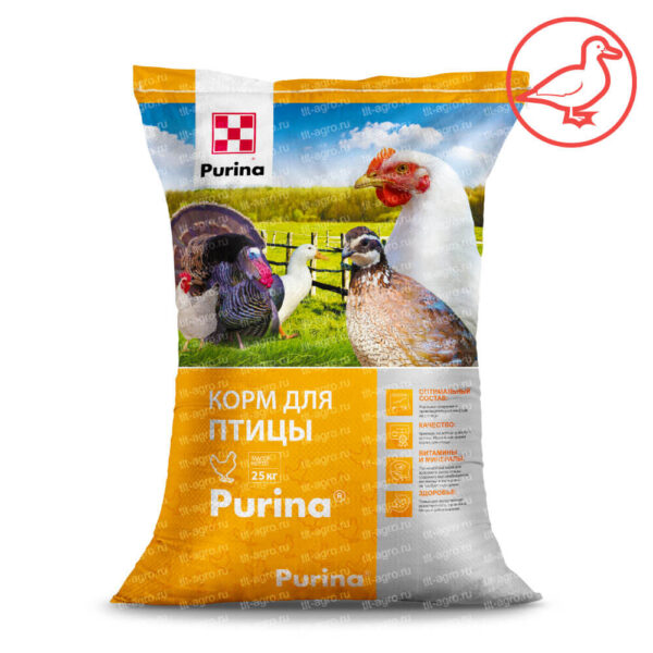 Комбикорм Purina® для водоплавающей птицы Стартер от 0 — 30 дней, 25 кг
